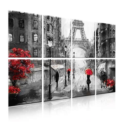 Ruonin.X 8 Pack Decorative Art Acoustic Panel .47"x 31" Sound Absorbing ...