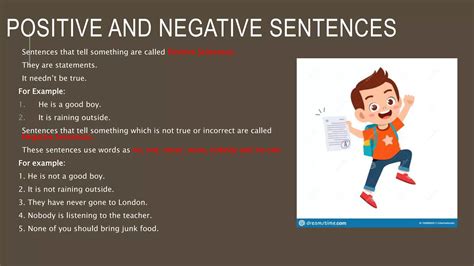 Negative and positive sentences | PPT