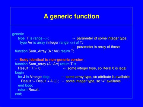 Image result for Defenition of Generic Programming