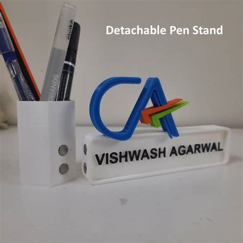 Personalize Your Workspace with CA Name Plate for Office