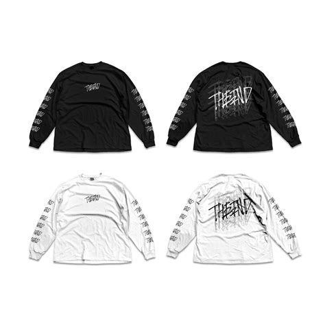 SCRIBBLING LOGO L/S T-SHIRT | THE END Official Online Store