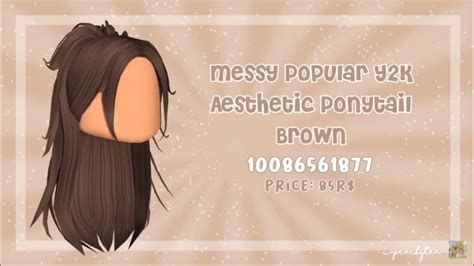 Image result for Code Promo Roblox Cheveux