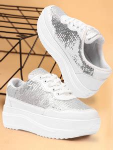 VENDOZ GLITTERY PARTY AND CASUAL WEAR Sneakers For Women - Buy VENDOZ ...