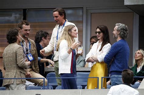 Celebrities at the US Open Tennis 的图像结果