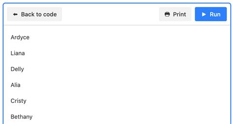 A Loop Script Code 的图像结果
