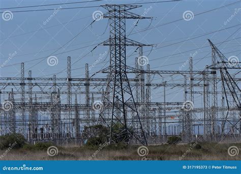 Electricity Power Supply Station in the Western Cape, South Africa ...