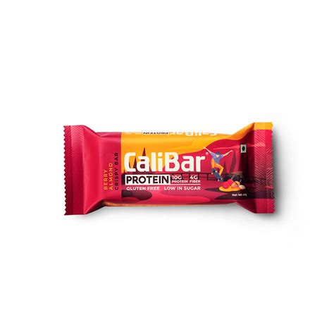 Calibar Protein Berry Almond Crispy Bar, 40 gm Price, Uses, Side ...