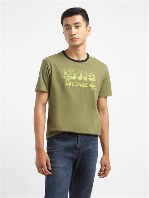 Men's Brand Logo Crew Neck T-shirt – Levis India Store