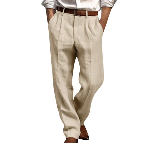 Mens Dress Pants Slacks Trousers Regular Fit Suit Pants for Men ...