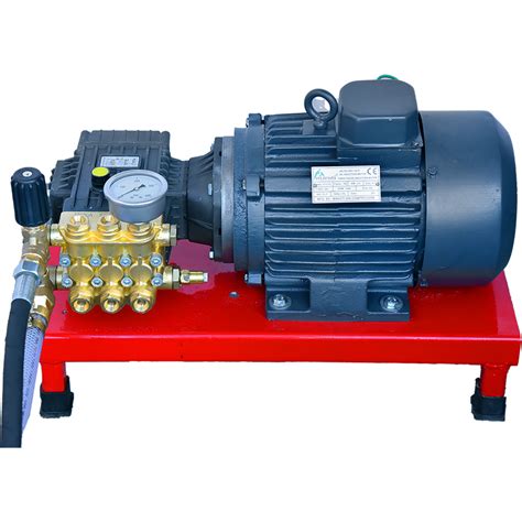 MARUTI - 12LPM 150BAR HIGH PRESSURE CAR WASHING PUMP 5HP THREE PHASE M ...