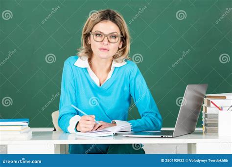 Education, High School and People Concept Portrait of Teacher or Female ...