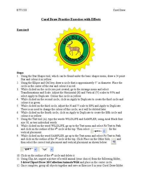 CorelDRAW Practice Design 的图像结果