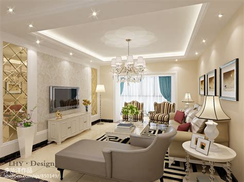 新中式家装设计 - 效果图交流区-建E室内设计网