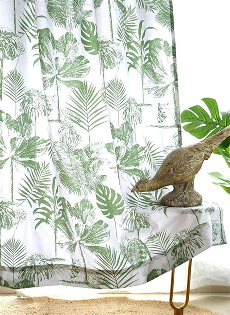 Buy Tranquebar Curtain Co. Cotton Curtains 7 Feet Long Set of 2, 60-65% ...