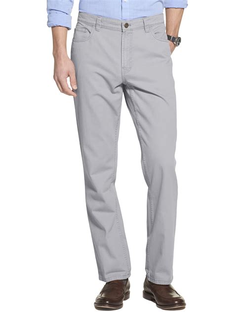 IZOD Originals Men's Classic Straight Fit 5-Pocket Twill Pant - Walmart.com
