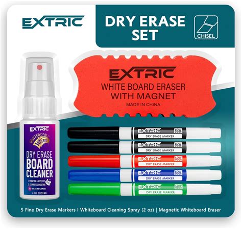 Amazon.com : EXPO Low Odor Dry Erase Marker Set with White Board Eraser ...