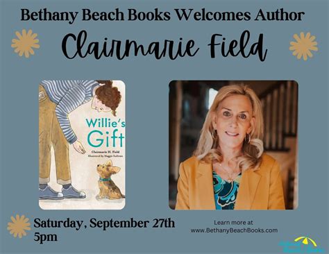 Clairmarie Field — Bethany Beach Books