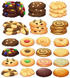 Cookie Clipart by Different Of Cookies Free Vectors Clipart Cookie Clipart