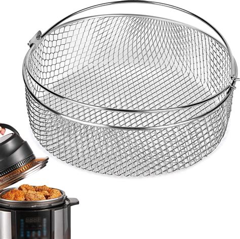 Amazon.com: Air Fryer Basket for Instant Pot 6, 8Qt,Accessories for Air ...