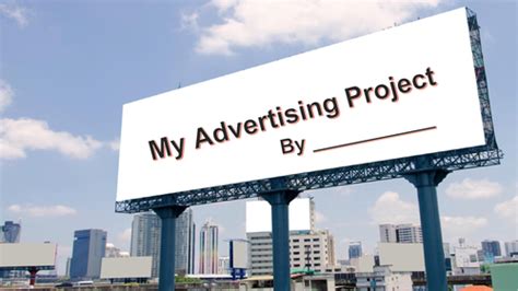 Image result for Advertising Project Examples