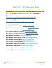 Image result for Oracle 19C Set Operators