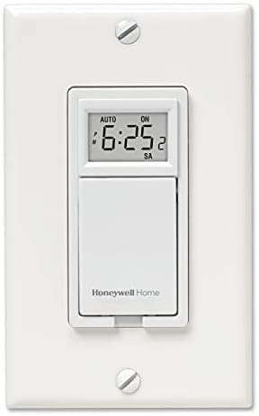 Honeywell RPLS730B1000/U RPLS730B1000 7-Day Programmable Light Switch ...