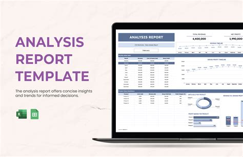 Data Analysis Report Template Excel 的图像结果