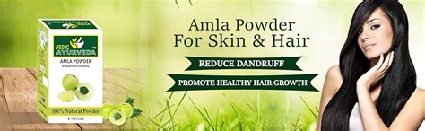 VEDICAYURVEDA Amla Powder-Bio-Organic and Natural 100% Pure Amla Powder ...