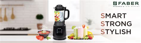 Buy Faber 1800W Digital Power Blender Mixer Grinder |6 Auto Cook Menu ...