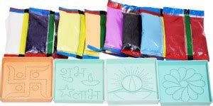 gofii Pack of 14 Rangoli Powder Price in India - Buy gofii Pack of 14 ...