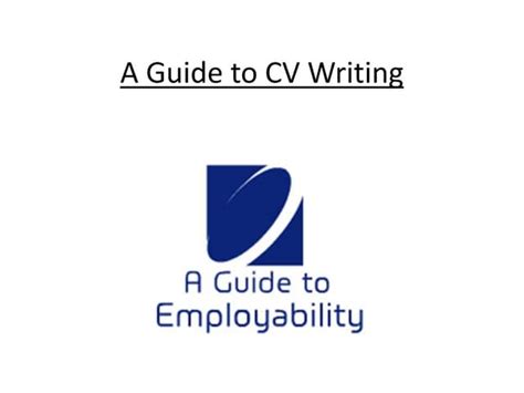 Image result for CV Writing Guide