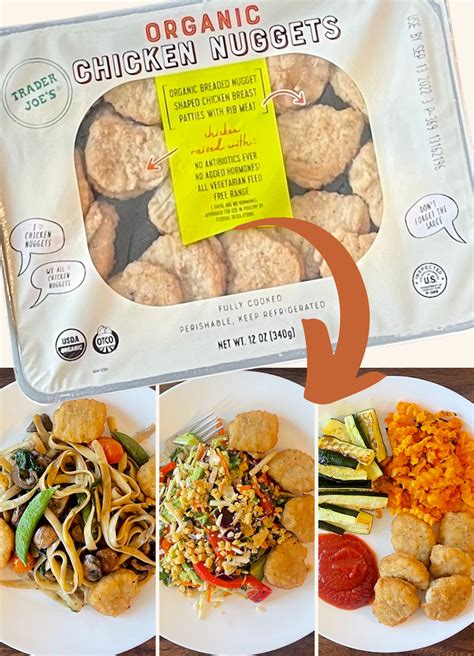 Trader Joe's Organic Chicken Nuggets: 3 Healthy & Tasty Recipes