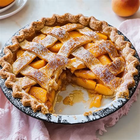 Best Peach Pie Recipe – Easy, Classic, and Perfect with Frozen Peaches