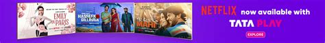 Tata Play Netflix Combo - Get TV Channels with Netflix