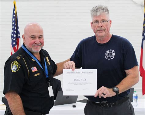 Citizen Receives Certificate of Appreciation from Perry Police ...