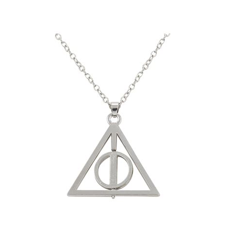 Buy Accessorisingg Harry Potter Inspired Deathly Hallows Silver Alloy ...