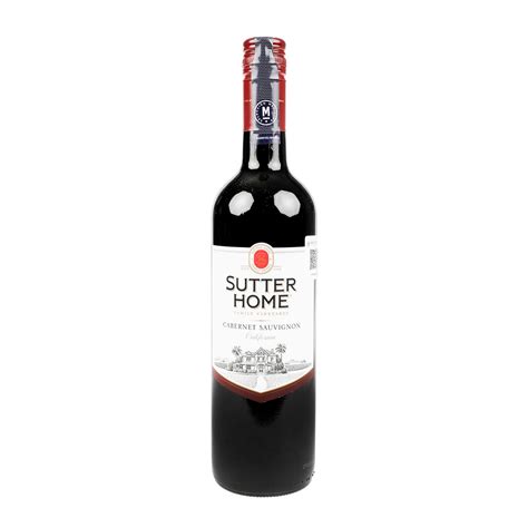 Vino Tinto Sutter Home Cabernet Sauvignon de 750 ml | Antzara Gourmet