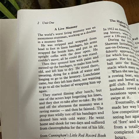 What Permanent effect did his experienced as a mummy have on the ...