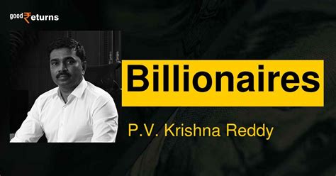 P.V. Krishna Reddy: P.V. Krishna Reddy Net Worth, Biography, Age ...