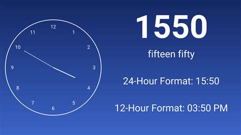 1550 Military Time - Military Time Converter