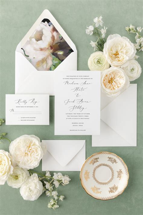 Luxury Wedding Invitation Suites Frances Ledgewood | Luxury Wedding