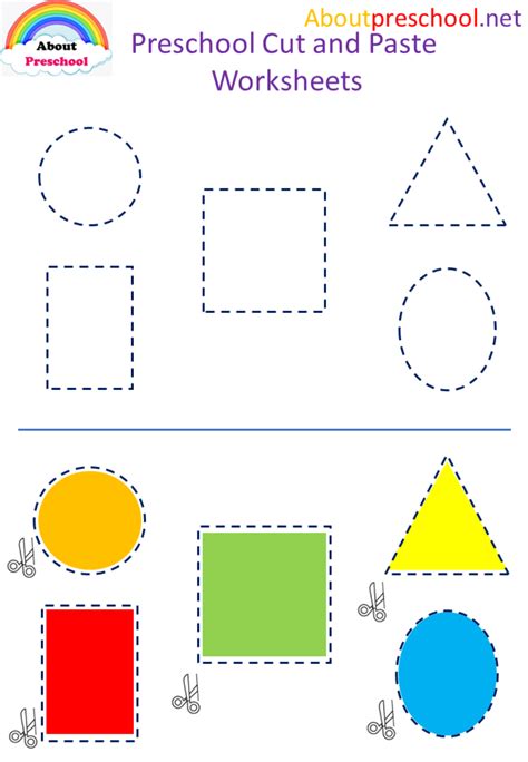Free Printable Kindergarten Cut And Paste Worksheets