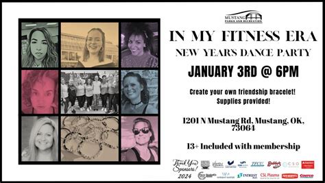 New Years Fitness Dance Party, 1201 N Mustang Rd, Mustang, OK, United ...