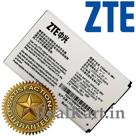 Original ZTE Battery For Airtel ZTE Router MF90, MF90C, MF91, MF91D ...