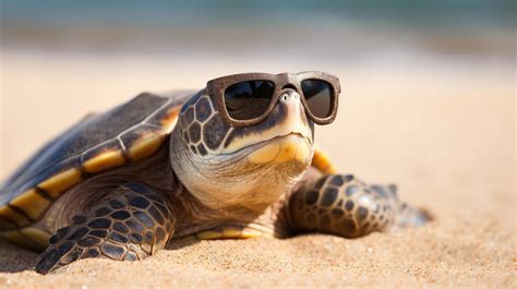 Turtle With Glasses
