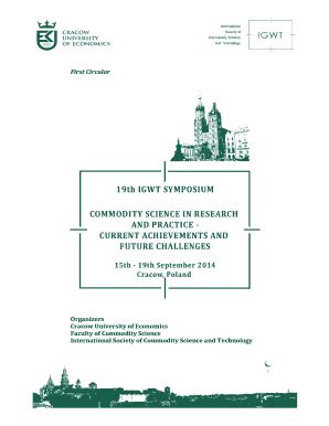 Fillable Online Cracow University of Economics Fax Email Print - pdfFiller