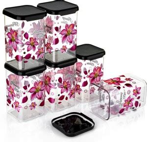 AMBIOUS Plastic Grocery Container - 1100 ml Price in India - Buy ...