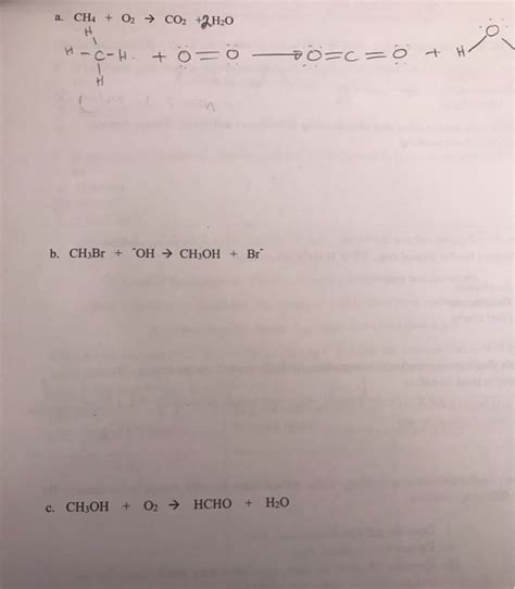 Image result for CH4 O2 Co H2O