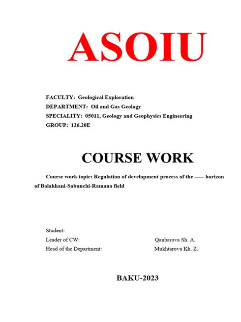 Image result for Coursework Introduction Example