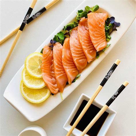 Salmon Sashimi - Aubrey's Kitchen